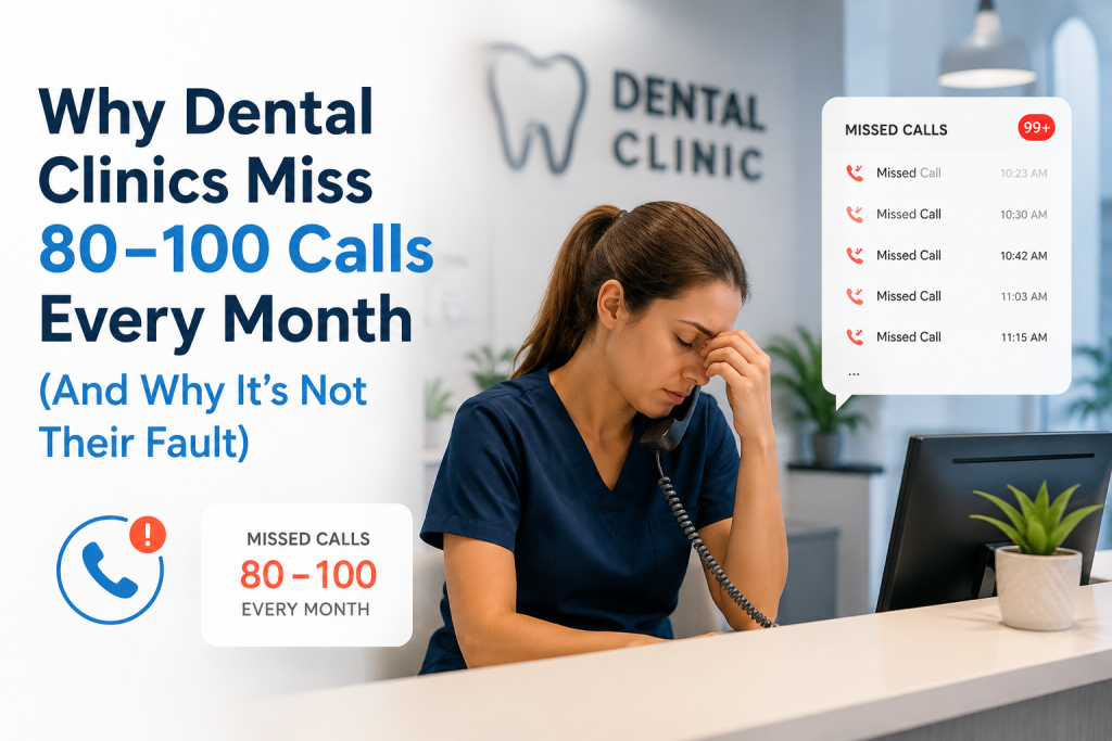 Missed patient call being recovered by DentalAssist.ai AI receptionist